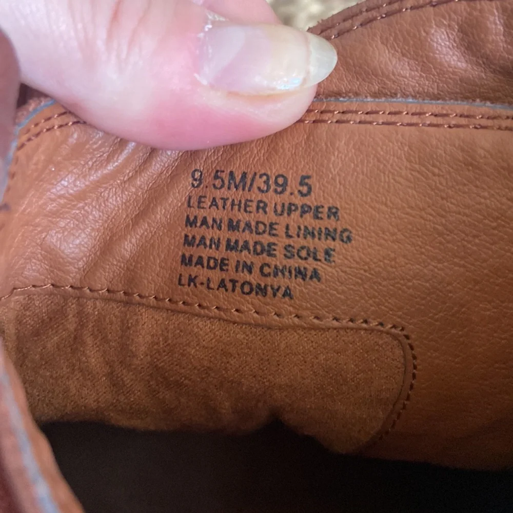 Lucky Brand rusty red suede booties - Picture 6 of 9